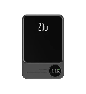Повербанк iLoungeMax MagSafe PowerBank 20W Ultra Slim 5000mAh Black для iPhone - Фото 2