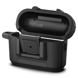 Протиударний чохол з замком Spigen Lock Fit Case Matte Black для AirPods Pro 2 - Фото 6