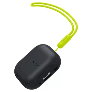 Силіконовий чохол із карабіном Spigen Silicone Fit Case Green Strap для AirPods Pro 2 - Фото 6