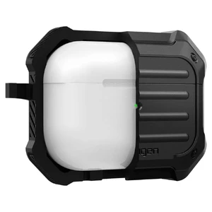 Протиударний чохол із карабіном Spigen Tough Armor (MagFit) Case Black для AirPods Pro 2 - Фото 4
