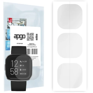 Гідрогелева захисна плівка iLoungeMax Hydrogel Clear для Fitbit Versa 2 (4 шт.)  - Фото 1