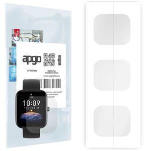 Гідрогелева захисна плівка iLoungeMax Hydrogel Clear для Amazfit Bip 3 /3 Pro 6 шт.  - Фото 1