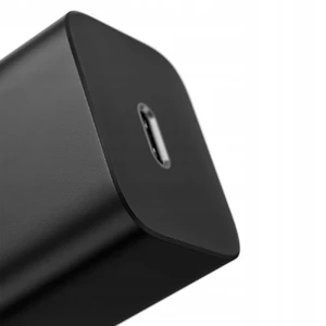 Мережевий зарядний пристрій Baseus Super Si Quick Charger 20W USB Type-C 1m Black - Фото 8