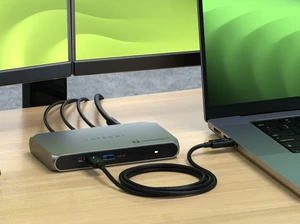Хаб (адаптер) Satechi Slim Hub Pro з підтримкою Thunderbolt 4, 40 Гбіт/с та зарядкою 96 Вт для MacBook - Фото 3