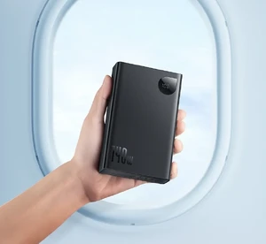 Повербанк Baseus Adaman Power Bank с быстрой зарядкой 140W и дисплеем 24000 mAh - Фото 4