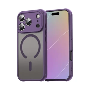 Протиударний матовий чохол iLoungeMax Matte MagSafe Purple для iPhone 17 Air