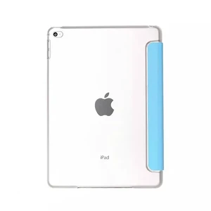 Кожаный чехол iLoungeMax SmartLeather + TPU для iPad mini 4 Голубой - Фото 2