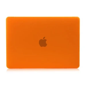 Оранжевый пластиковый чехол iLoungeMax Soft Touch для MacBook Air 13" (2009-2017) - Фото 2