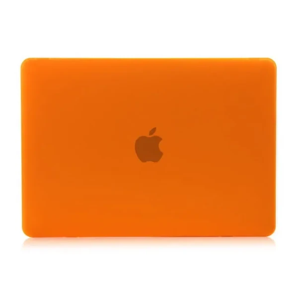 Оранжевый пластиковый чехол iLoungeMax Soft Touch для MacBook Pro 13" Retina в Житомире