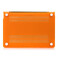 Помаранчевий пластиковий чохол iLoungeMax Soft Touch для MacBook Pro 13"Retina - Фото 2