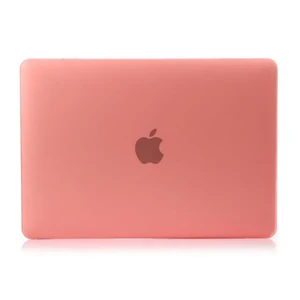 Розовый пластиковый чехол iLoungeMax Soft Touch для MacBook Air 13" (2009-2017) - Фото 2