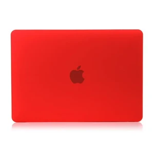Красный пластиковый чехол iLoungeMax Soft Touch для MacBook 12"  - Фото 1