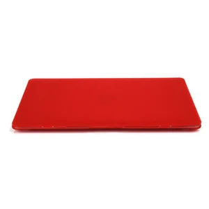 Красный пластиковый чехол iLoungeMax Soft Touch для MacBook 12" - Фото 3
