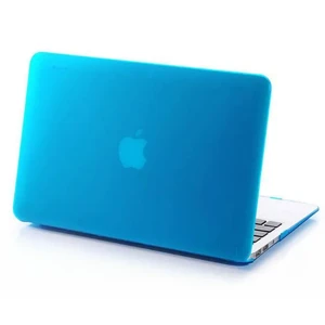 Синий пластиковый чехол iLoungeMax Soft Touch для MacBook Air 13" (2009-2017) - Фото 4