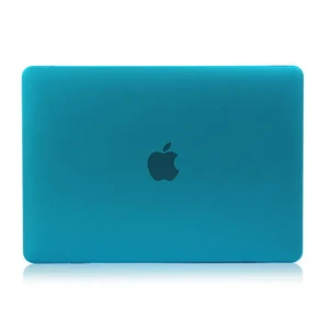 Синий пластиковый чехол iLoungeMax Soft Touch для MacBook Air 13" (2009-2017) - Фото 2