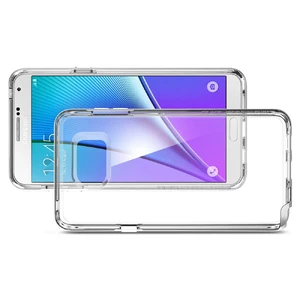 Чохол Spigen Neo Hybrid Crystal Satin Silver для Samsung Galaxy Note 5 - Фото 4