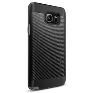Чохол Spigen Neo Hybrid Carbon Gunmetal для Samsung Galaxy Note 5 - Фото 2