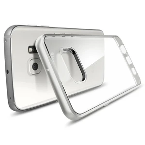 Чехол Spigen Neo Hybrid Crystal Satin Silver для Samsung Galaxy S6 Edge+ - Фото 2