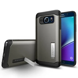 Чохол Spigen Slim Armor Gunmetal для Samsung Galaxy Note 5