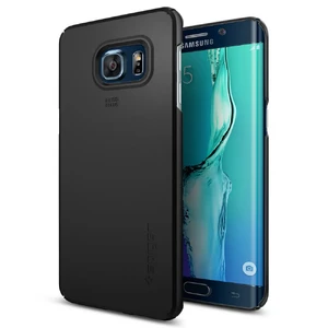 Чохол Spigen Thin Fit Black для Samsung Galaxy S6 Edge +