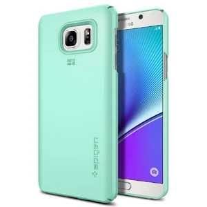 Чохол Spigen Thin Fit Mint для Samsung Galaxy Note 5  - Фото 1