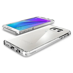 Прозрачный чехол Spigen Ultra Hybrid Crystal Clear для Samsung Galaxy Note 5 - Фото 4