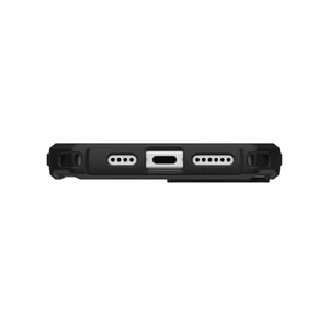 Протиударний чохол UAG Pathfinder MagSafe Clear Ash/Black для iPhone 16 Plus - Фото 3