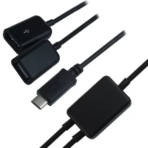 Переходник iLoungeMax USB 3.1 Type-C to 2 iLoungeMax USB Hub для Apple MacBook (2016-2020) - Фото 3