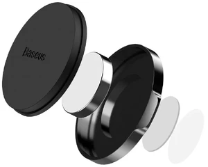 Універсальний магнітний тримач для iPhone/телефона | Baseus Small Ears Flat Black - Фото 2