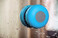 Голубая водонепроницаемая беспроводная колонка oneLounge hi-Shower для душа - Фото 3