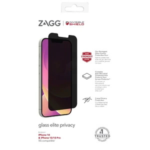 Защитное стекло ZAGG InvisibleShield Glass Elite Privacy (2 way) для iPhone 14 | 13 | 13 Pro - Фото 2