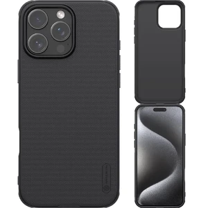 Черный матовый чехол Nillkin Frosted Shield Pro для iPhone 16 Pro Max - Фото 9