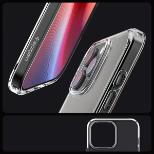 Прозрачный чехол Spigen Crystal Hybrid для iPhone 16 Pro - Фото 4