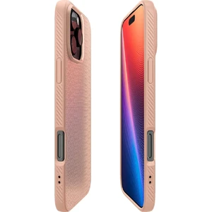 Розовый чехол Spigen Liquid Air для iPhone 16 Pro Max - Фото 8