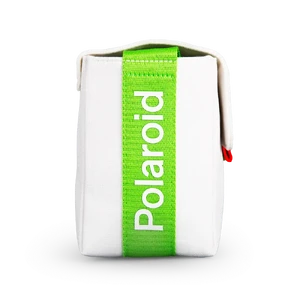 Сумка для фотокамеры моментальной печати Polaroid Now White/Green - Фото 2