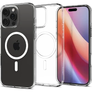 Прозрачный чехол Spigen Liquid Crystal Mag для iPhone 16 Pro Max - Фото 5