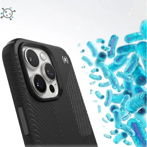 Черный чехол Speck Presidio2 Grip для iPhone 16 Pro Max - Фото 5