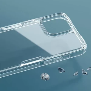 Прозрачный чехол Nillkin Nature TPU Pro White для iPhone 15 Plus - Фото 4