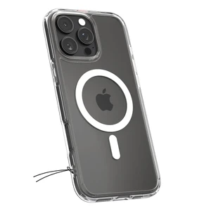 Прозорий білий чохол Spigen Ultra Hybrid Mag для iPhone 16 Pro - Фото 6