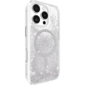 Серебряный блестящий чехол Case-Mate Waterfall MagSafe для iPhone 16 Pro - Фото 3