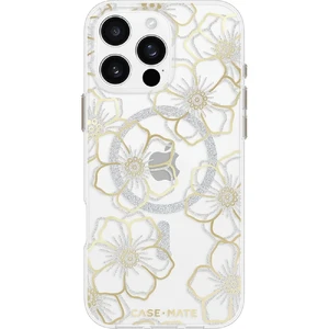 Прозорий чохол зі срібно-золотими елементами Case-Mate Floral Gems Mag для iPhone 16 Pro Max - Фото 3