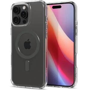 Прозрачный серый чехол Spigen Ultra Hybrid Mag для iPhone 16 Pro Max - Фото 7