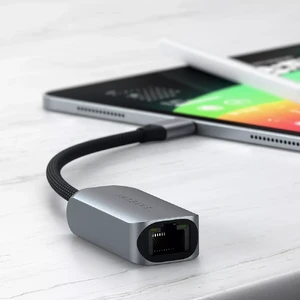 Адаптер Satechi USB-C 2.5 to Gigabit Ethernet для MacBook - Фото 7