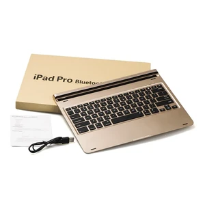 Алюмінієва клавіатура AddKee Backlit Gold для iPad Pro 12.9" - Фото 3