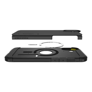 Чорний міцний чохол Spigen Tough Armor Mag для iPhone 16 MagSafe - Фото 9