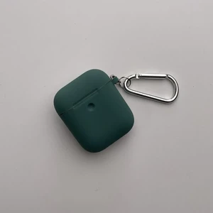 Чохол з карабіном для AirPods 2 | 1 iLoungeMax TPU Case Forest Green - Фото 3
