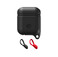 Черный силиконовый чехол iLoungeMax для наушников Apple AirPods - Фото 2