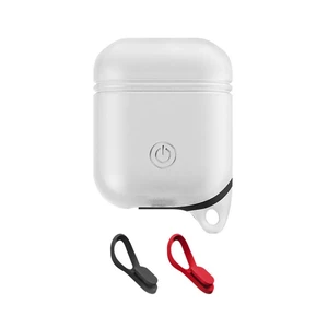 Білий силіконовий чохол iLoungeMax для навушників Apple AirPods - Фото 2