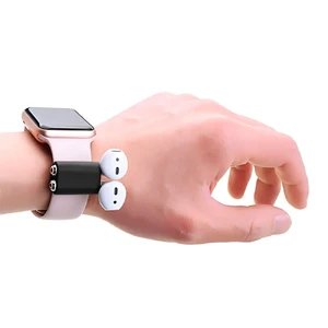 Силиконовый держатель iLoungeMax Headset Holder Black для Apple AirPods - Фото 5
