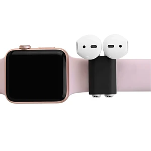 Силиконовый держатель iLoungeMax Headset Holder Black для Apple AirPods - Фото 4